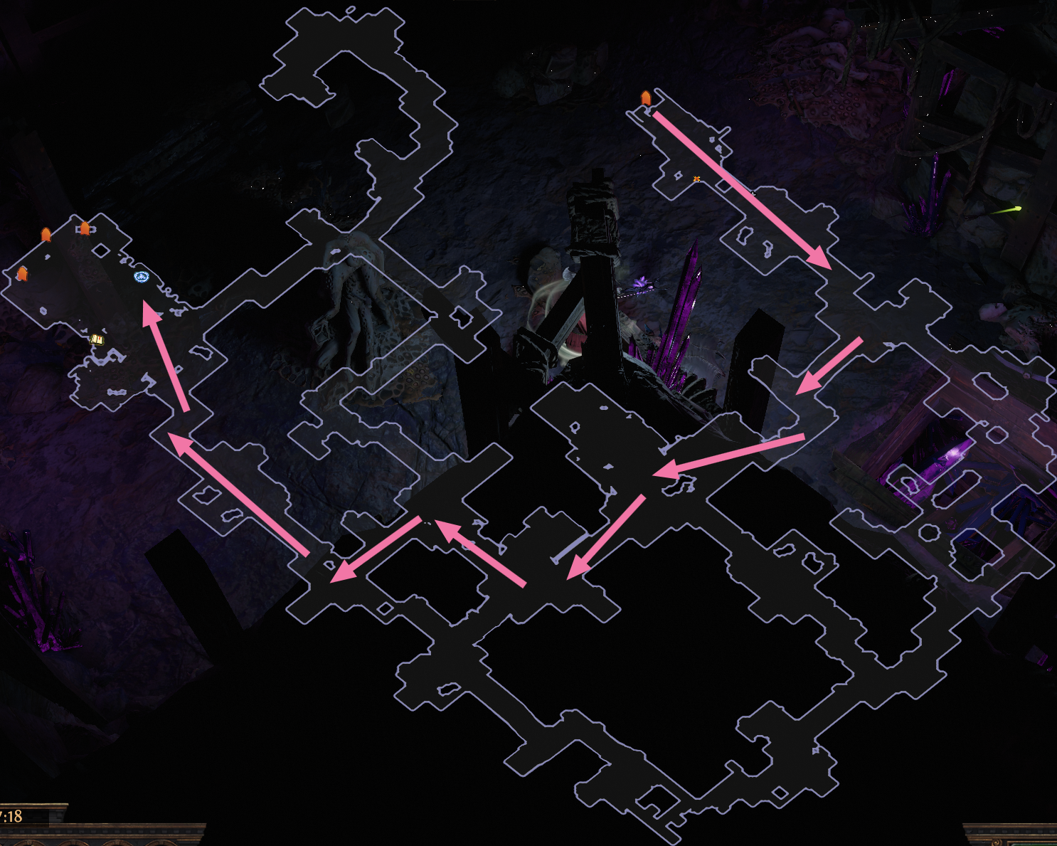 Crystal Veins Variant 3